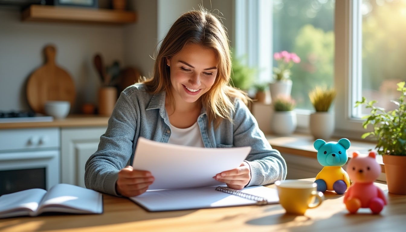 Illustration: Comprendre l’importance de la fiche de paie pour l’assistant maternel