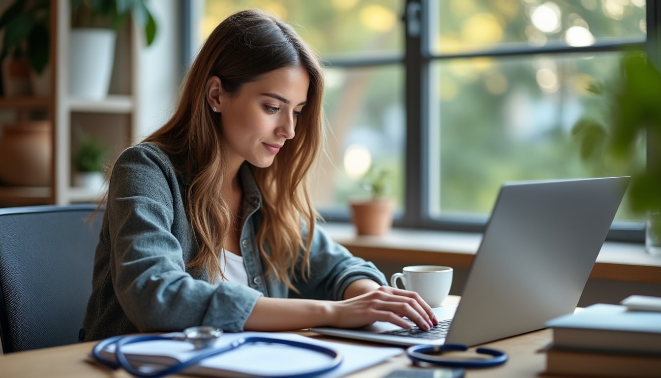 Formation à distance du secrétariat médical : flexibilité et réussite